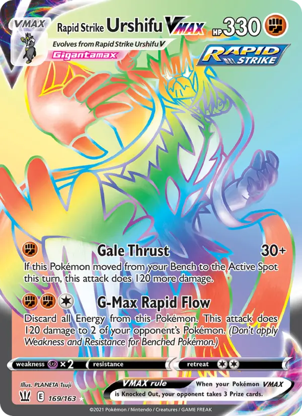 Rapid Strike Urshifu VMAX, Battle Styles 169