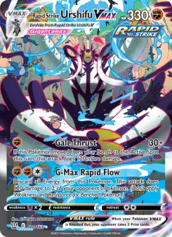Rapid Strike Urshifu VMAX, Battle Styles 170