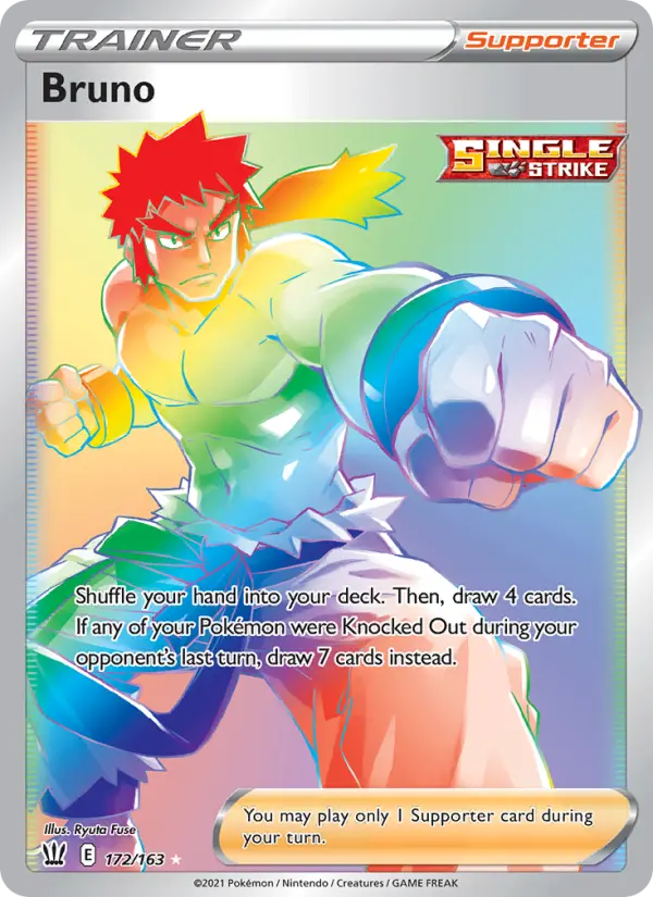 Bruno, Battle Styles 172