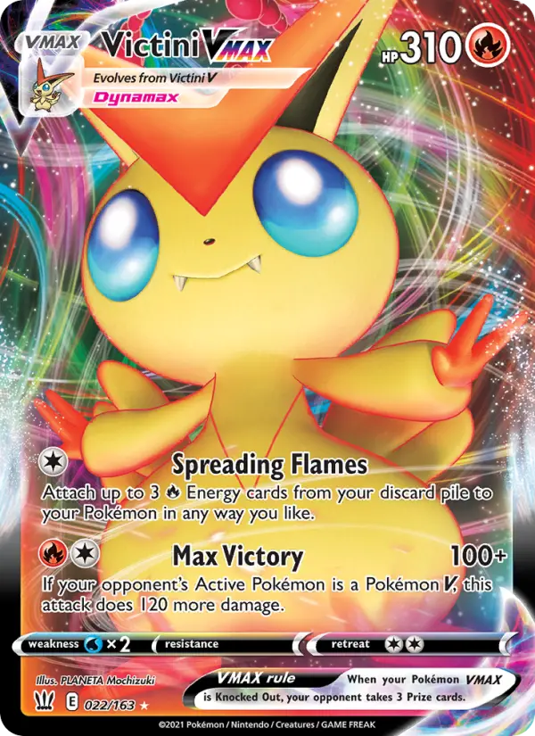 Victini VMAX, Battle Styles 22