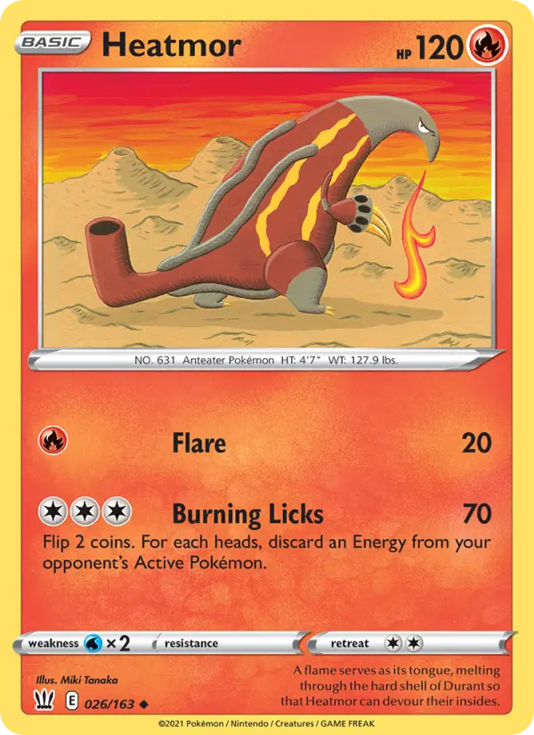 Heatmor, Battle Styles 26