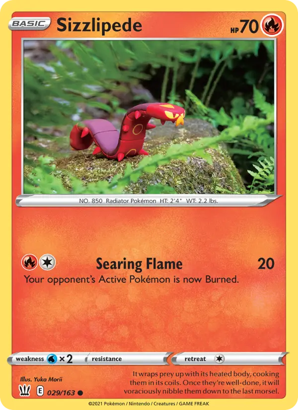 Sizzlipede, Battle Styles 29