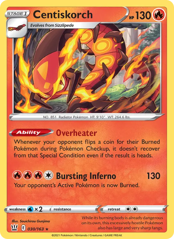 Centiskorch, Battle Styles 30