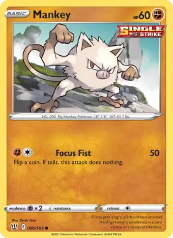 Mankey, Battle Styles 66