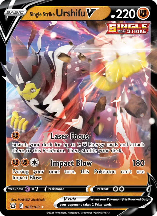 Single Strike Urshifu V, Battle Styles 85