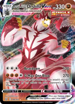 Single Strike Urshifu VMAX, Battle Styles 86