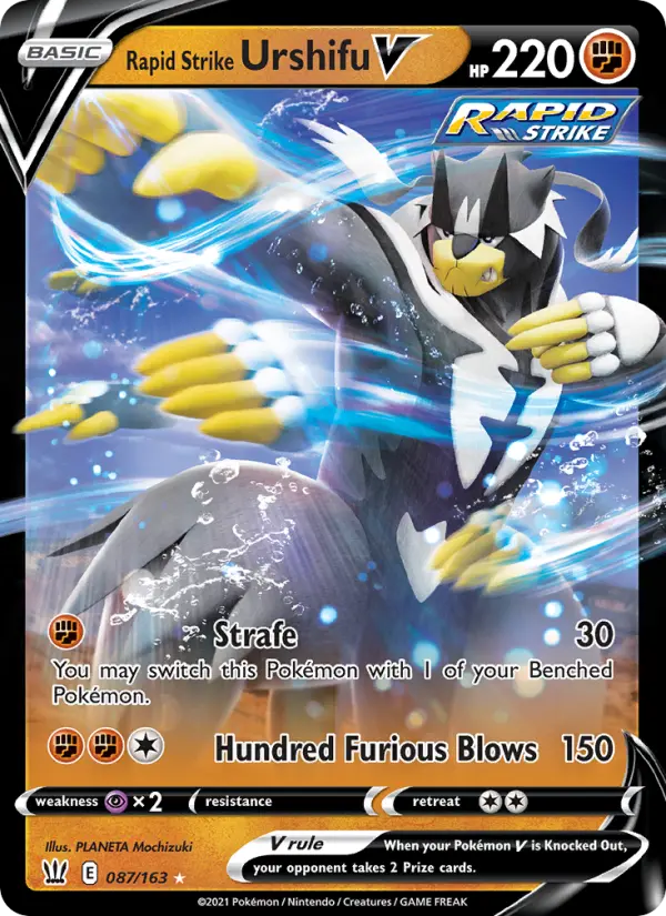 Rapid Strike Urshifu V, Battle Styles 87