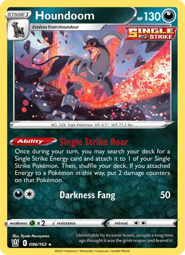 Houndoom, Battle Styles 96