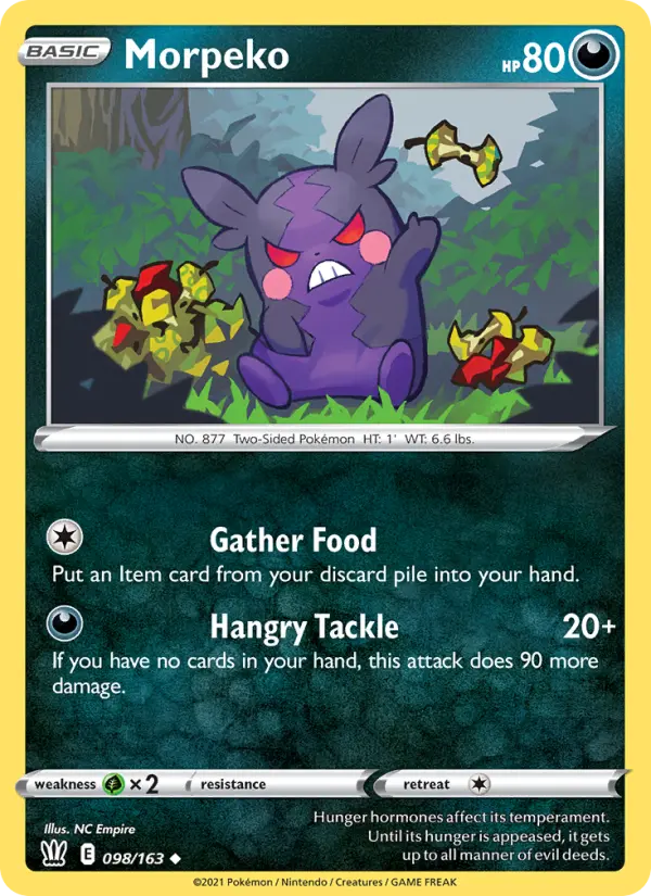 Morpeko, Battle Styles 98