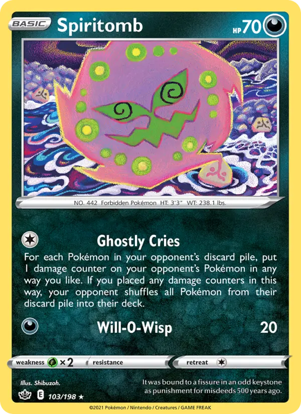 Spiritomb, Chilling Reign 103
