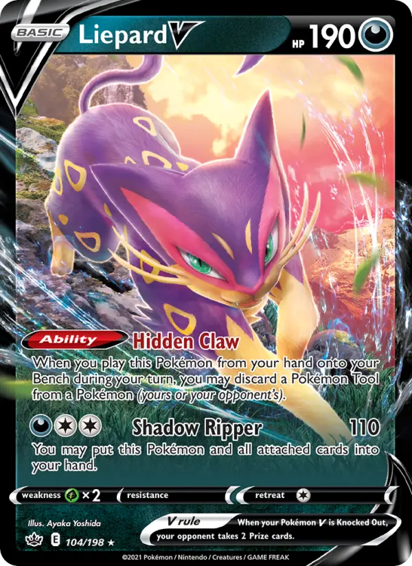 Liepard V, Chilling Reign 104