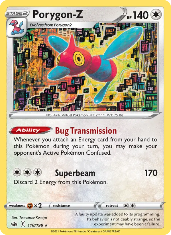 Porygon-Z, Chilling Reign 118