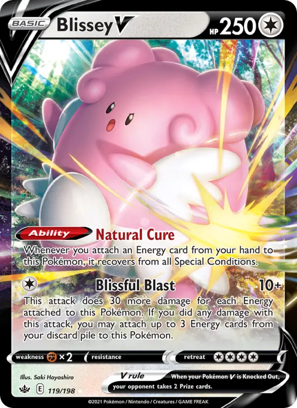 Blissey V, Chilling Reign 119