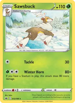 Sawsbuck, Chilling Reign 12