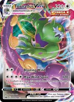 Tornadus VMAX, Chilling Reign 125
