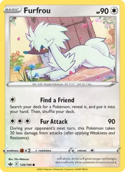 Furfrou, Chilling Reign 126