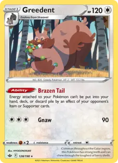 Greedent, Chilling Reign 128