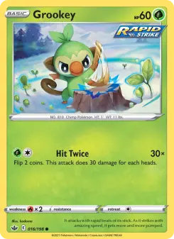 Grookey, Chilling Reign 16