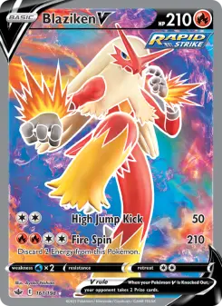 Blaziken V, Chilling Reign 161