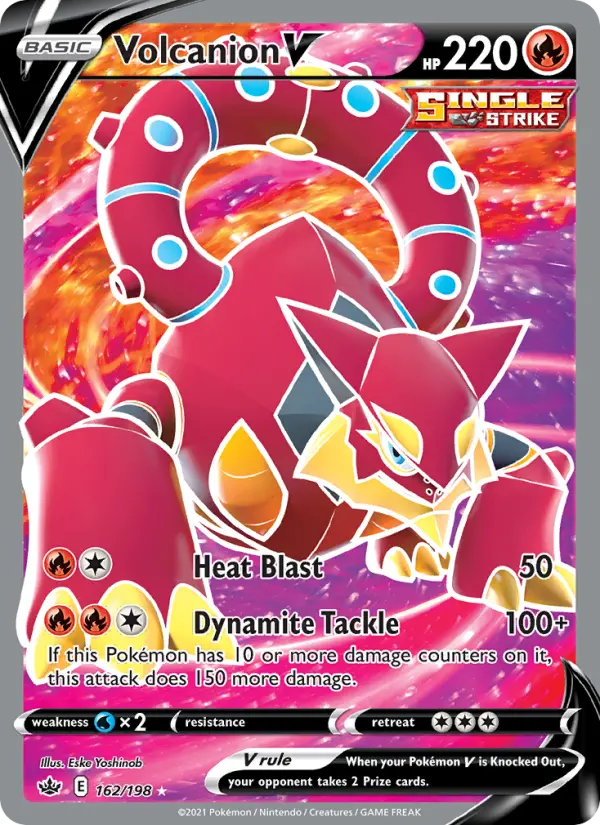 Volcanion V, Chilling Reign 162