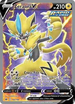 Zeraora V, Chilling Reign 165