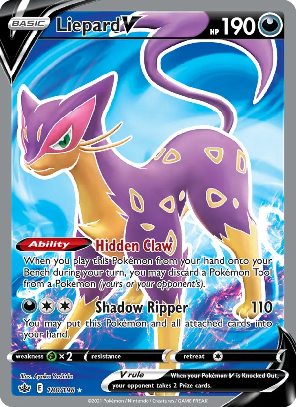 Liepard V, Chilling Reign 180