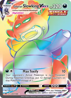 Galarian Slowking VMAX, Chilling Reign 207