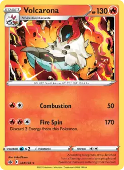 Volcarona, Chilling Reign 24
