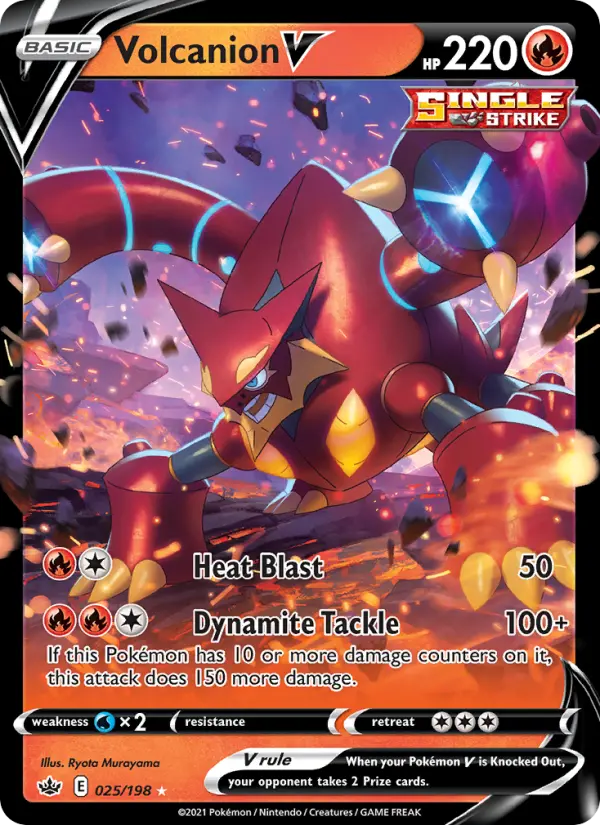 Volcanion V, Chilling Reign 25