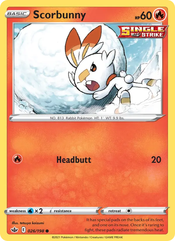 Scorbunny, Chilling Reign 26