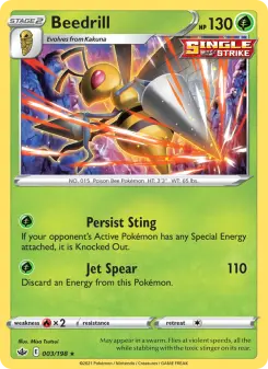 Beedrill, Chilling Reign 3