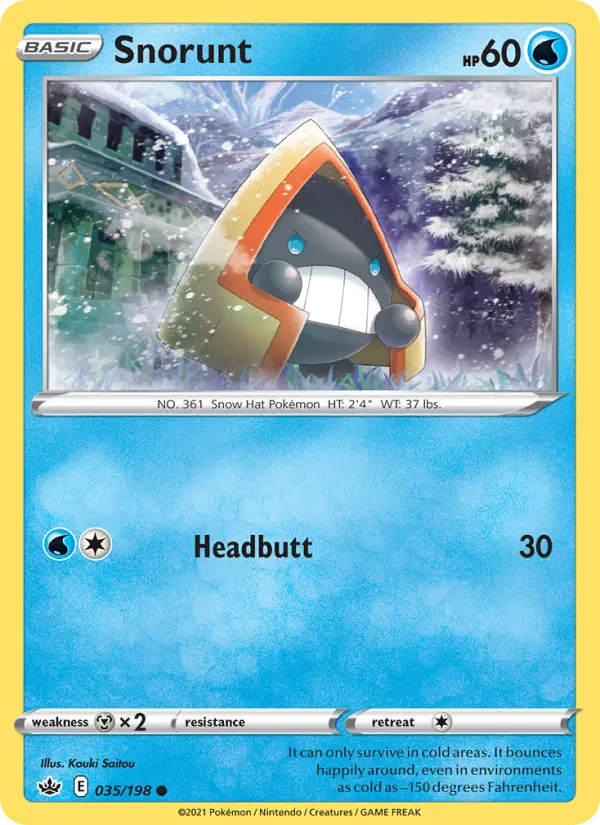 Snorunt, Chilling Reign 35