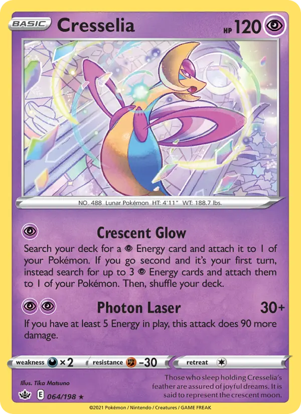 Cresselia, Chilling Reign 64