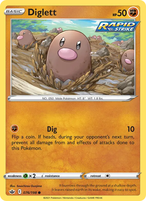 Diglett, Chilling Reign 76
