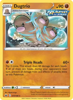 Dugtrio, Chilling Reign 77