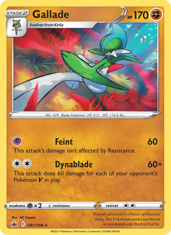 Gallade, Chilling Reign 81