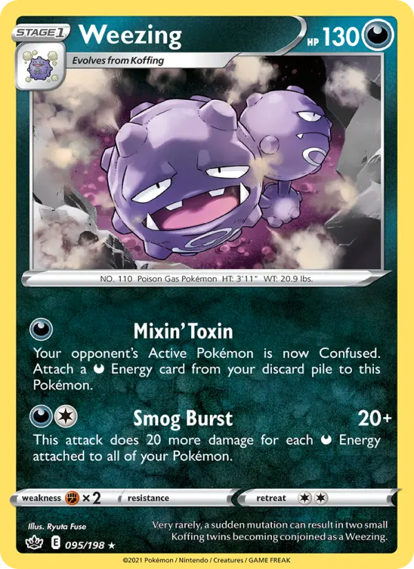 Weezing, Chilling Reign 95