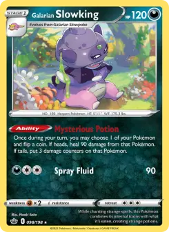 Galarian Slowking, Chilling Reign 98