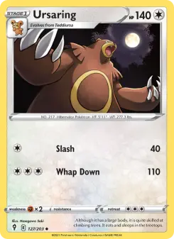 Ursaring, Evolving Skies 127