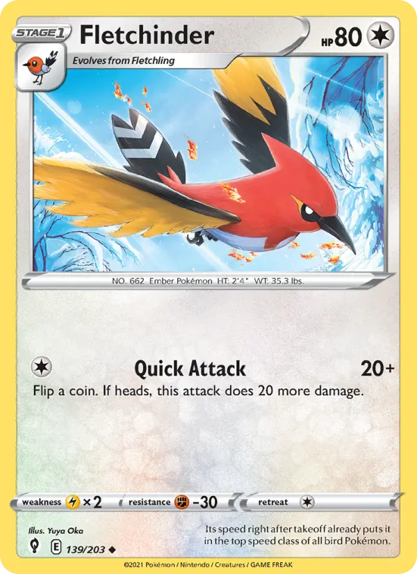 Fletchinder, Evolving Skies 139