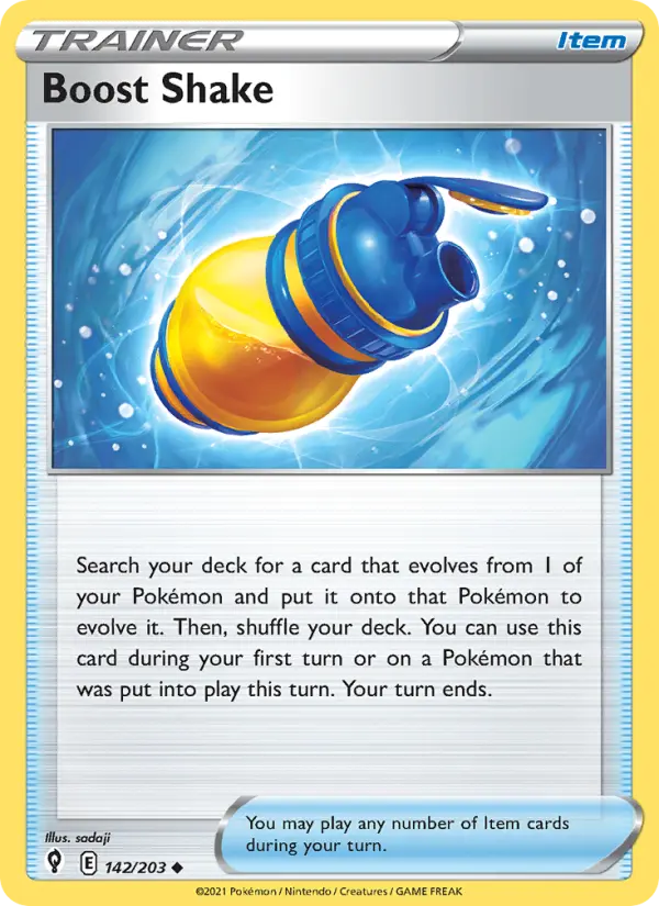 Boost Shake, Evolving Skies 142