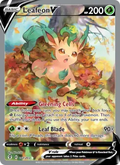 Leafeon V, Evolving Skies 167