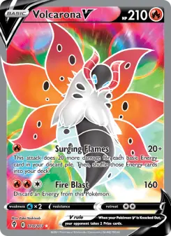 Volcarona V, Evolving Skies 170