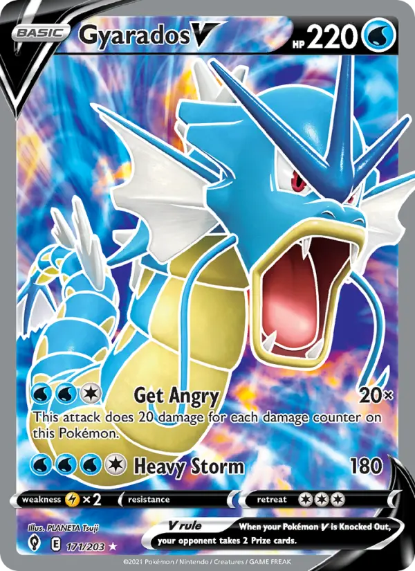 Gyarados V, Evolving Skies 171