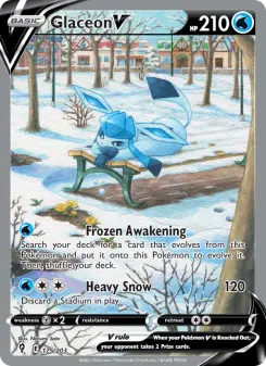 Glaceon V, Evolving Skies 175