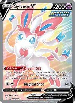 Sylveon V, Evolving Skies 183