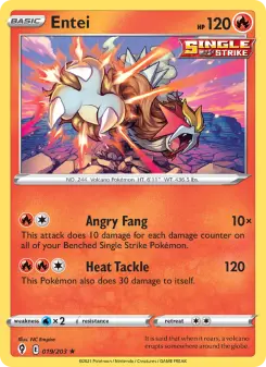 Entei, Evolving Skies 19