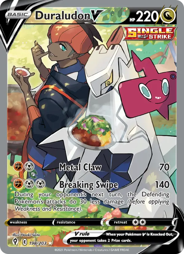 Duraludon V, Evolving Skies 198