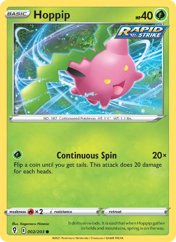 Hoppip, Evolving Skies 2