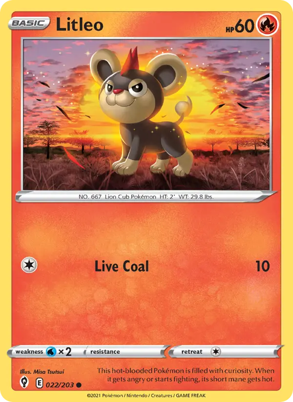 Litleo, Evolving Skies 22